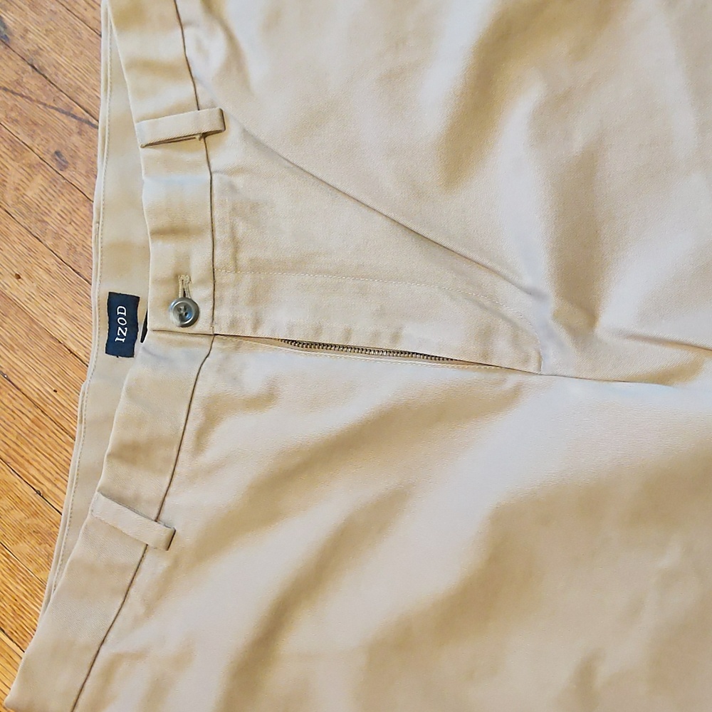 Izod cotton khakis 38/30
